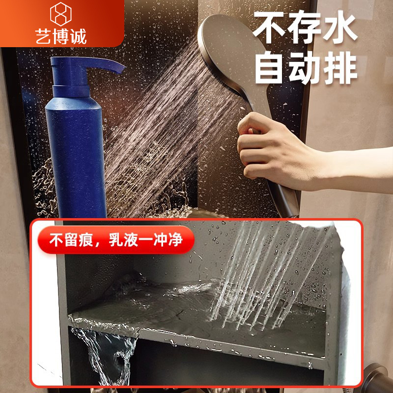 Stainless Steel Niche Cabinet Bathroom Embedded Bathroom Niche Partition Metal Tv Finished Storage Rack