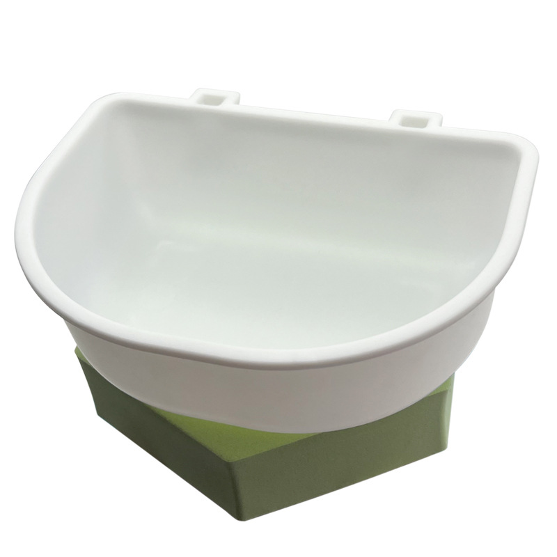 Cross-Border New Pet Food Bowl Flight Box Dog Cage Hanging Bowl Dog Plastic Hanging Pet Bowl Cat Bowl Dog Bowl Hanging Cage