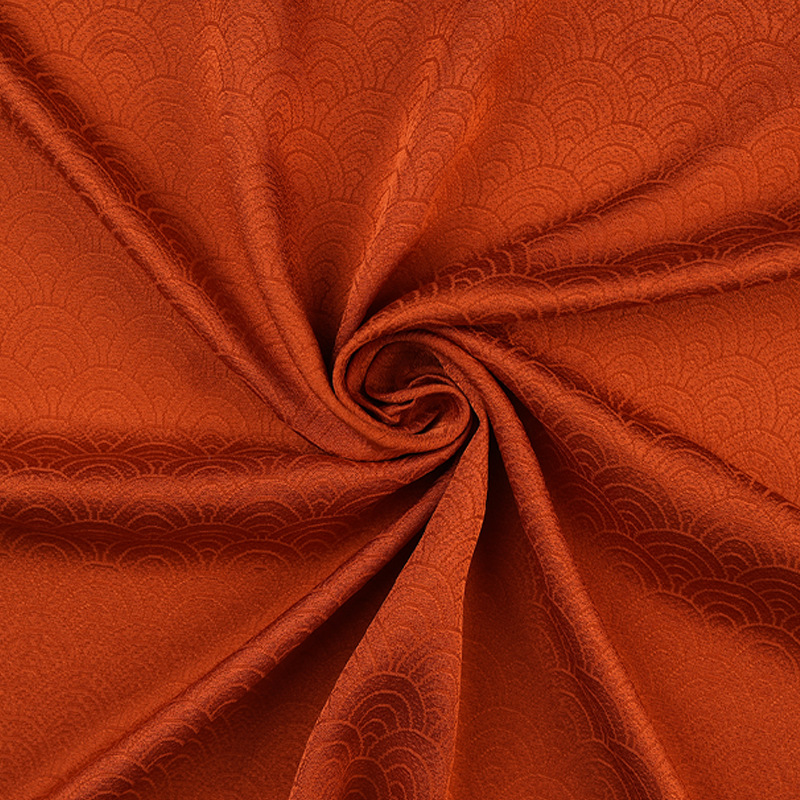 Zhang Linggen's Genuine Silk 75-Inch Width Mulberry Silk Chinese-Style New Hanfu Cheongsam Vest High-End Clothing Fabric