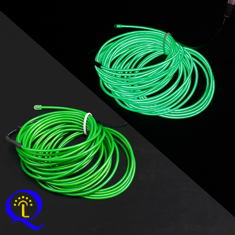 Manufacturer Wholesale Car 3.2mm Cold Light Line Creative Decoration DIY Luminous Line El Light Strip with Edge