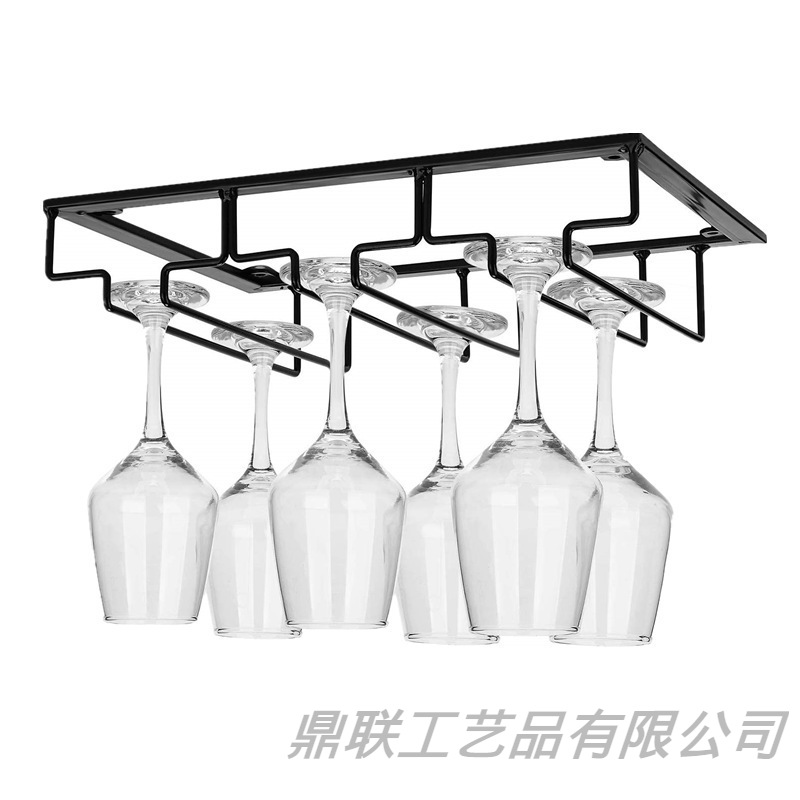 Креативная подставка для вина с углом 90 градусов Подвесная подставка для вина для кухни и дома Подвесная кристаллическая подставка для бокалов