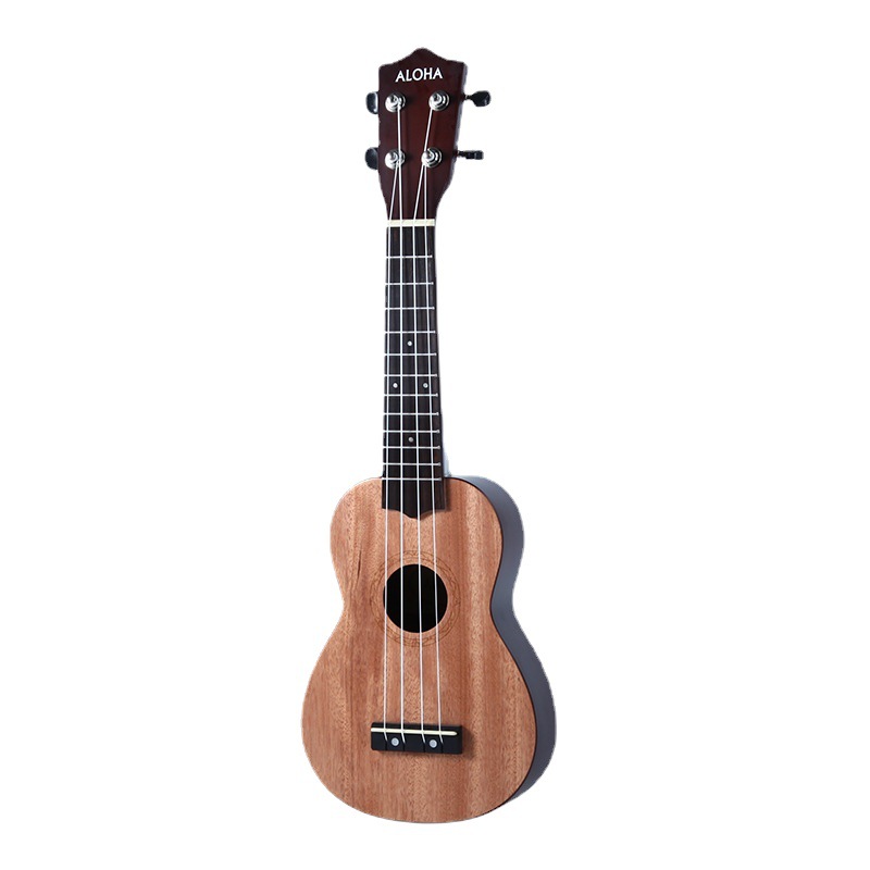 21 inch wooden ukulele can play small guitar children's musical instruments wholesale logo mahogany core Wood