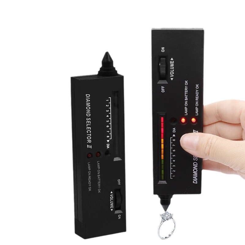 Tools for Detecting and Identifying the Authenticity of Diamonds, Jade, Jadeite and Crystals. Portable Thermal Conductivity Meter, Diamond Pen, Hardness Discriminator