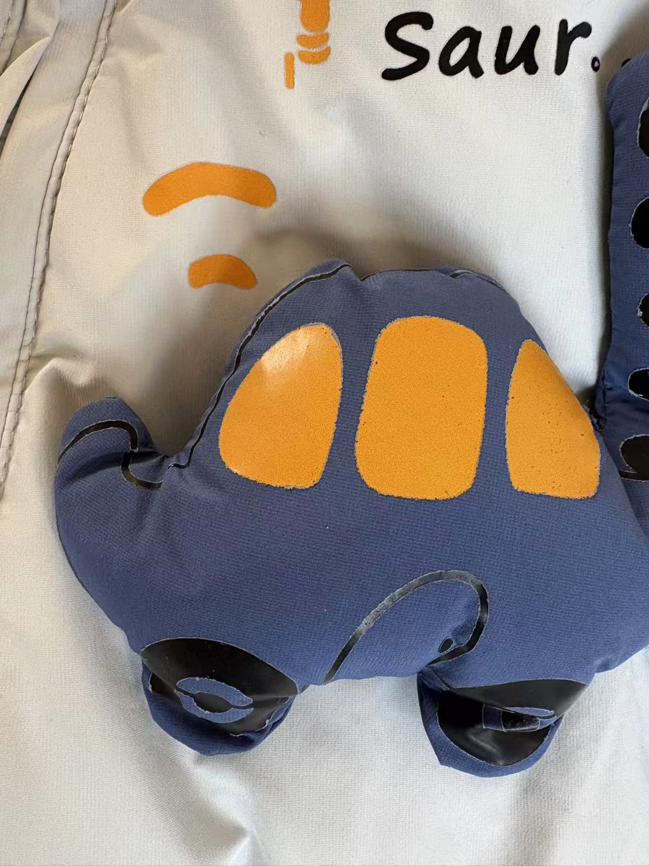 Baby One-Piece down Jacket Dinosaur Style