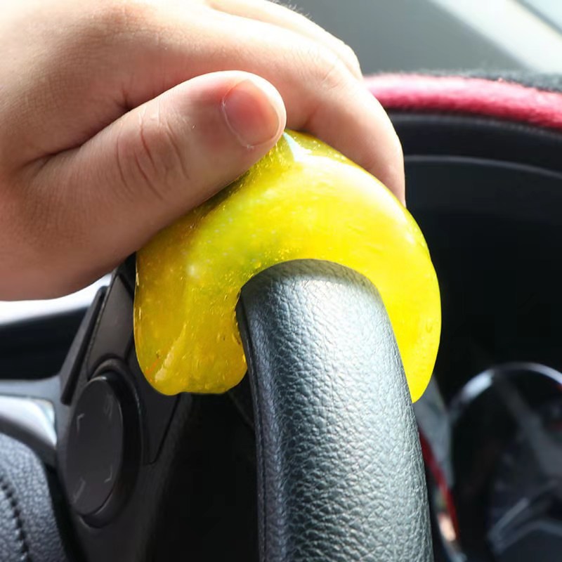 Car cleaning soft glue car air outlet cleaning mud household keyboard dust removal glue gap dead angle cleaning Crystal mud