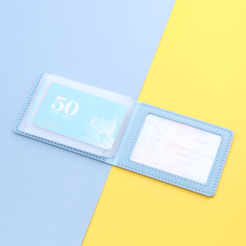 6-card driver's license holster female driver's license holster male card holster two-in-one driving license pu motor vehicle document set gift