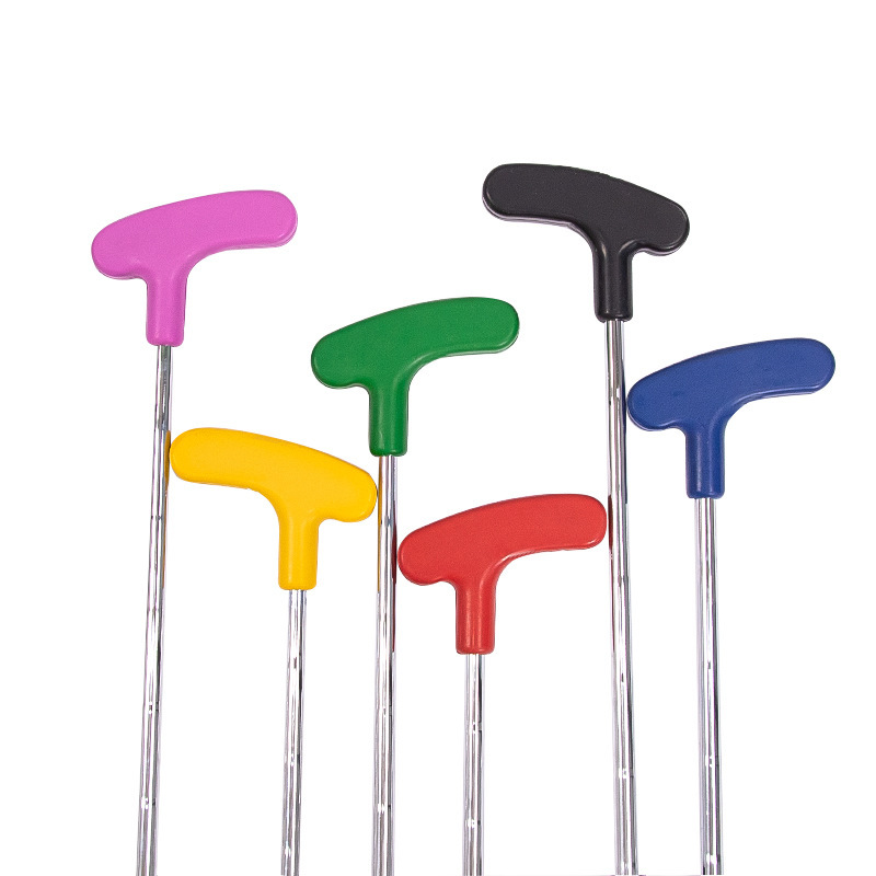 Wholesale Cross-Border New Product Popular Golf Putter Colorfulful Kidsren and Adults Driving Range Double-Sided Training Golf Clubs