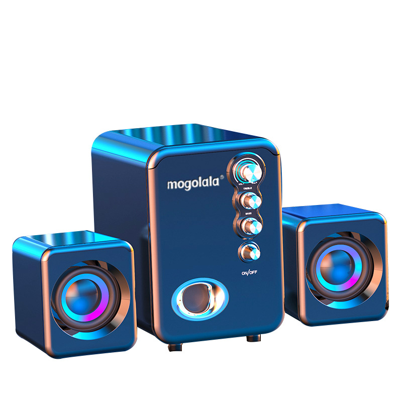 Computer Speaker Desktop Home Laptop Office Desktop Bluetooth Audio Large Volume Plug-in Small Audio Subwoofer