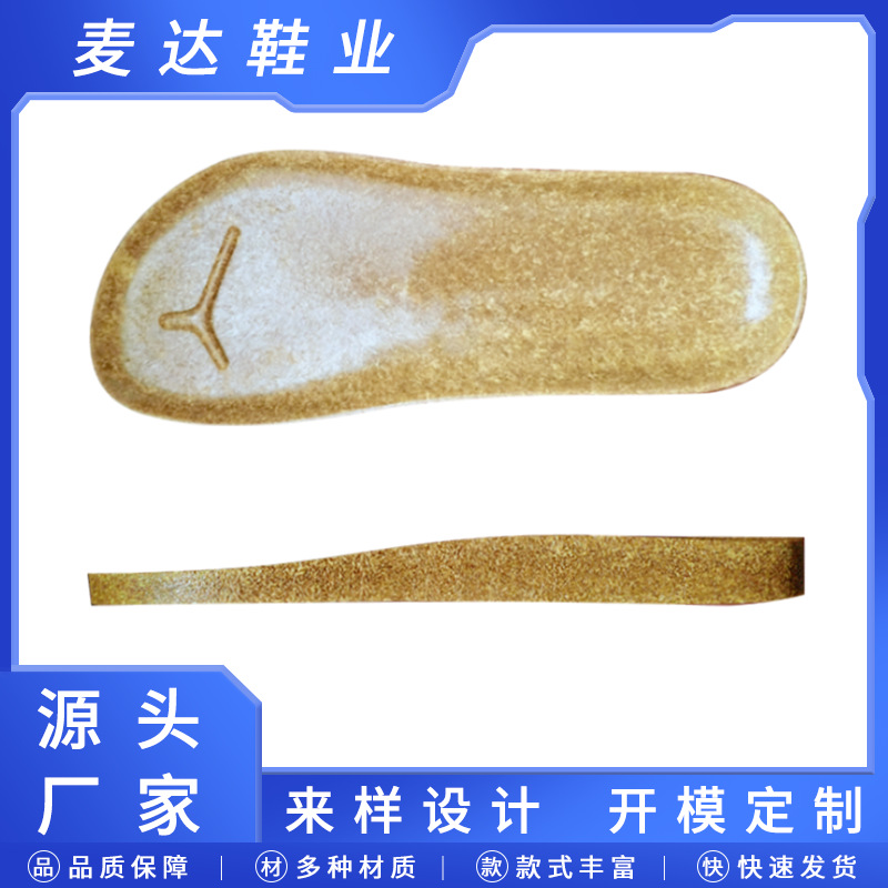 Кросс-бордерные новые сандалии и сланцы с пробковой подошвой Birkenstock и крупной промежуточной подошвой