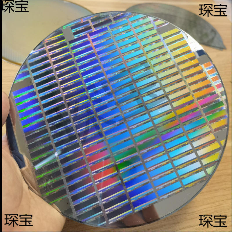 Chip Model Wafer Silicon Wafer Integrated Circuit Cpuic Semiconductor Cmos Photolithography Wafer