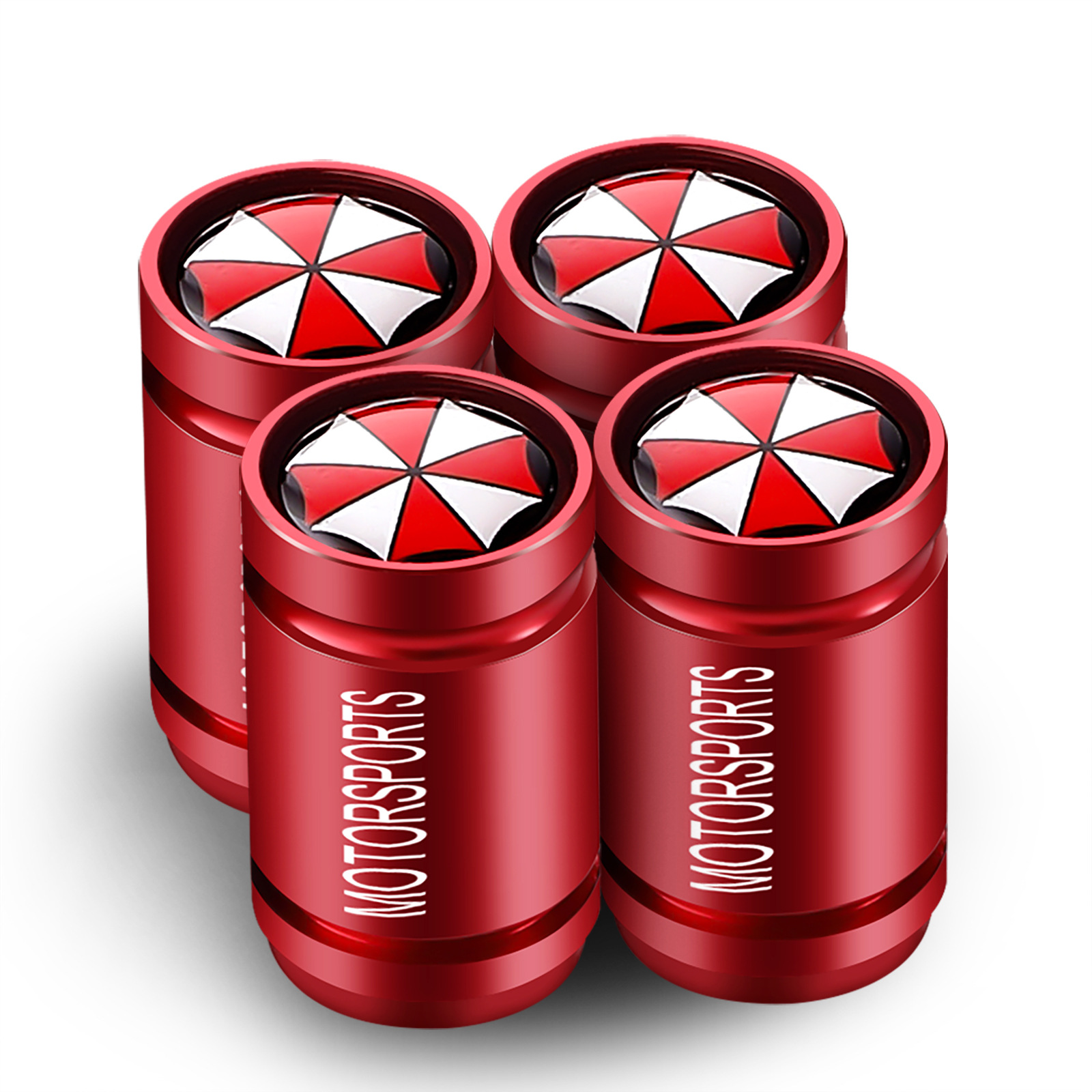 Cross-border laser lettering valve cap glue drop logo aluminum alloy valve cap car tire cap