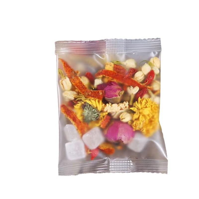 Wholesale Customized Boutique Combination Scented Tea Health Tea Bag Rose Honeysuckle Jasmine Lemon Combination Fruit Tea