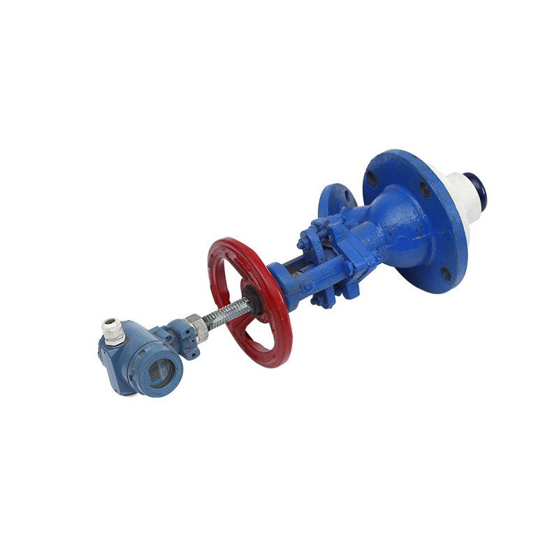 Supply enamel temperature measuring discharge valve discharge valve anti-crystallization valve upper and lower display discharge valve