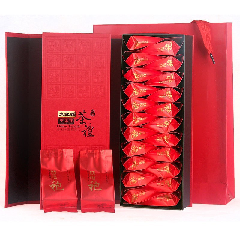 Black Tea Dahongpao Cinnamon Oolong Tea Gift Box Lapsang Souchong Jinjunmei Mid-Autumn Festival Gift Free Shipping