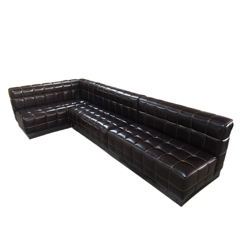 Ktv Sofa Combination Box Customized Nightclub Bar Club U-Shaped Deck Clear Bar Karaoke Restaurant Restaurant Home Theater