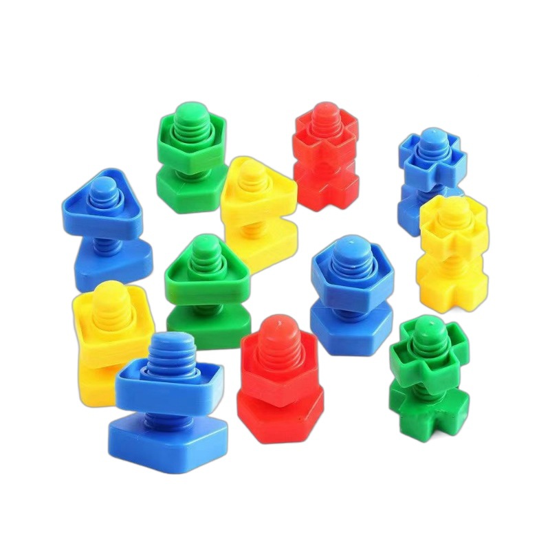 Screw Toy Toy Toddler Baby Children Screw Nut Combination Disassembly Puzzle Assembled Disassembly Building Blocks Toy