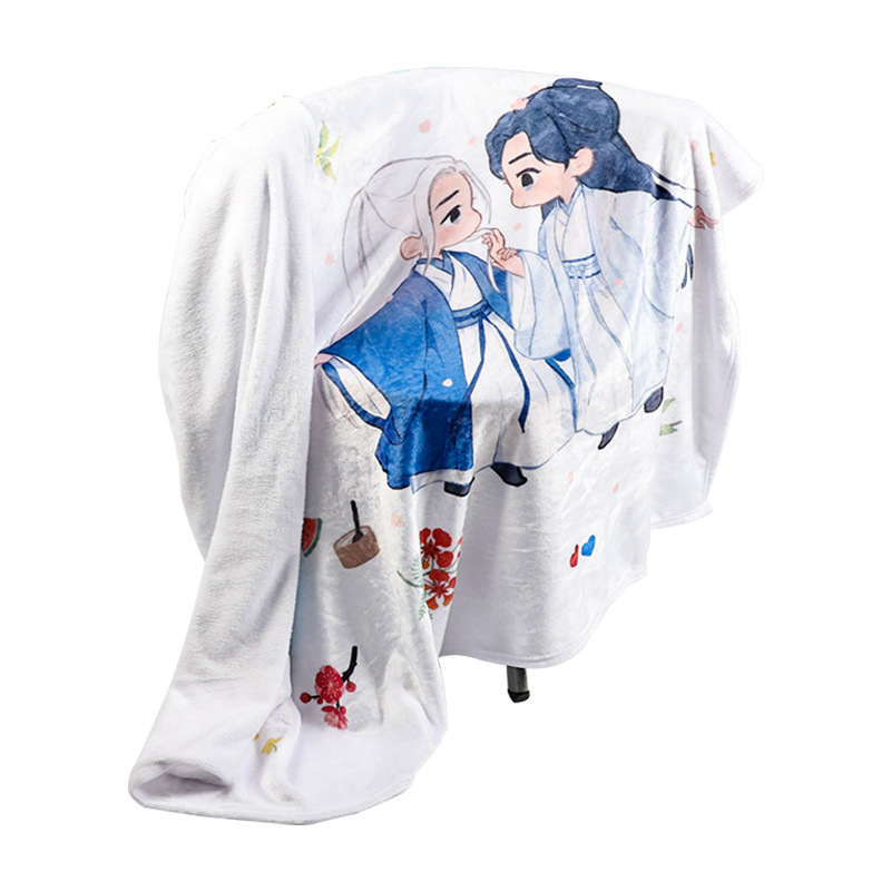 Factory Blanket Custom Digital Printing Flannel Blanket Cartoon Star Coral Blanket Air-conditioning Blanket Gift Blanket
