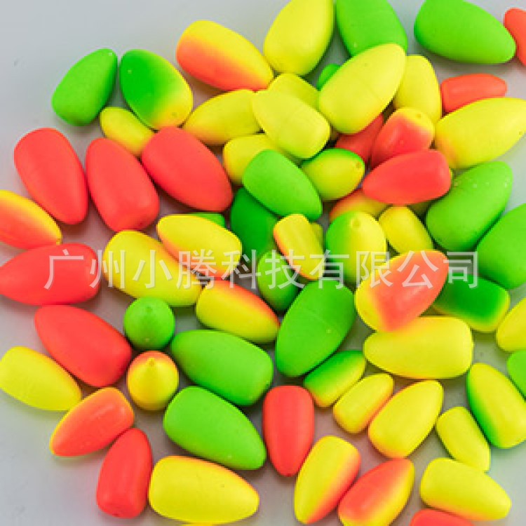 Eva Bullet Fish Float Eye-Catching Fishing Float Short Float Fishing Gear Supplies Highly Sensitive Bass Crucian Carp Foam Float