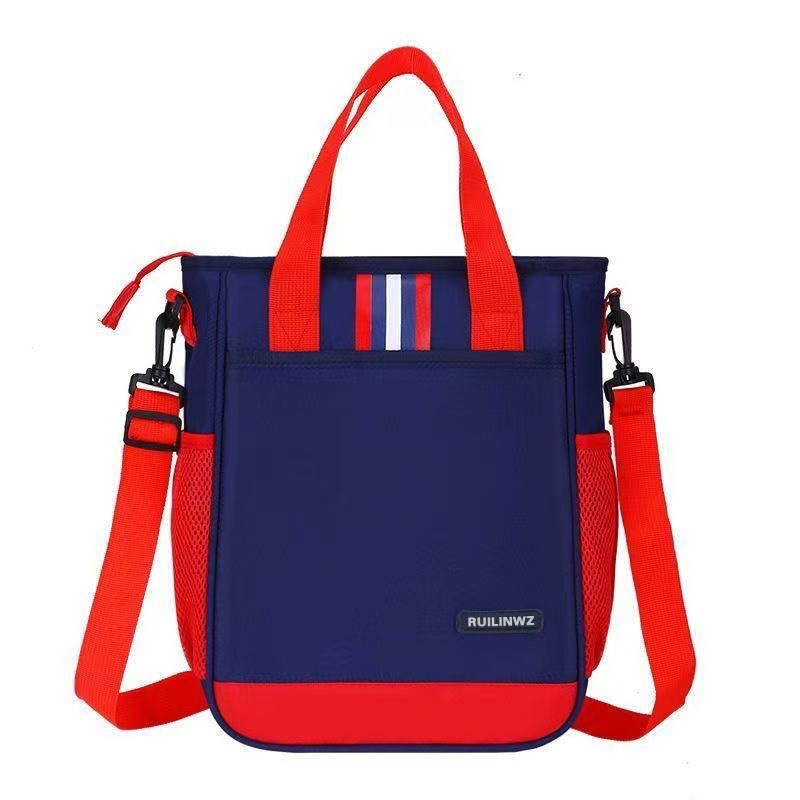 New remedial bag for primary school students to prevent water splashing light tutoring class training institutions wholesale slant back portable shoulders