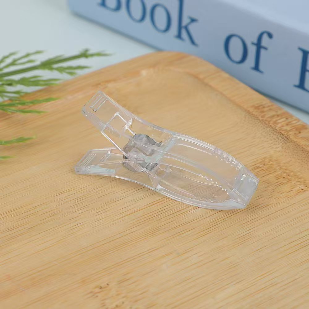 Cross-Border Hot Selling New Edge Positioning Clip Transparent Patchwork Sewing Clip Plastic Clip
