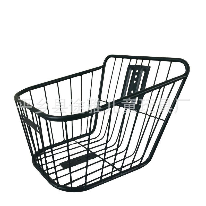 Передняя корзина для электромобиля с наклоном, задняя корзина для велосипеда, можно утолщить и расширить с овощной корзиной