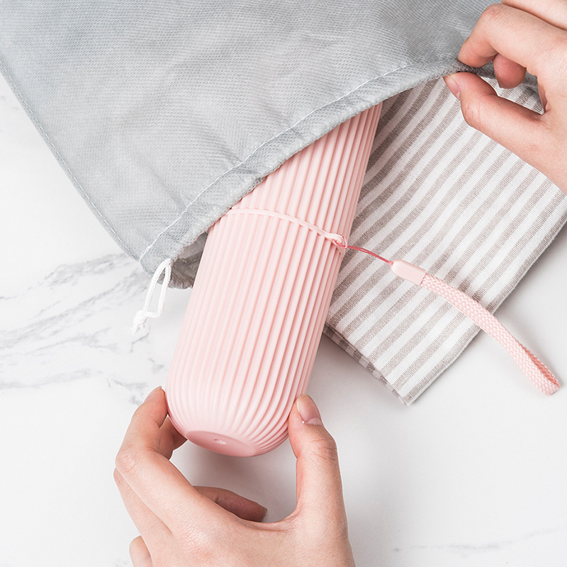 Plastic toothbrush box portable toothbrush cup brushing mouthwash Cup suit toothbrush jar large toothpaste holder toothbrush storage box