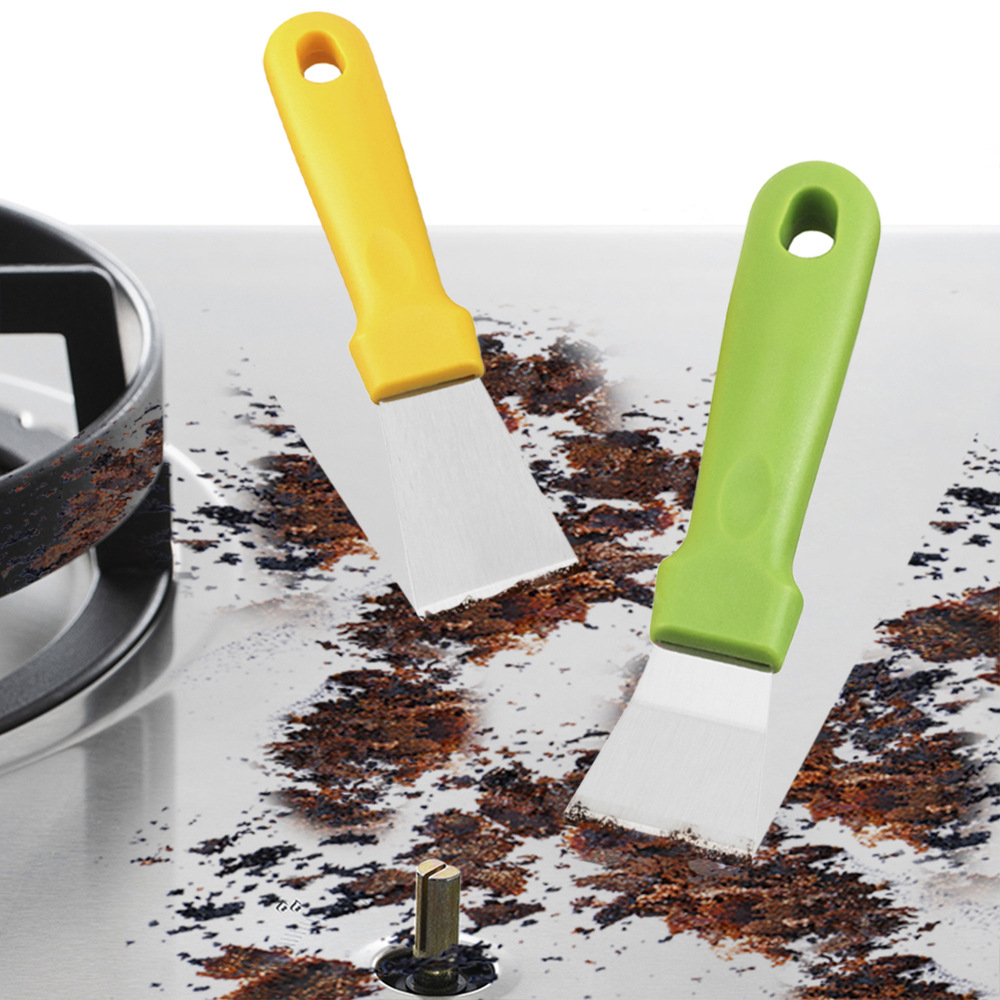 Лопата для очистки из нержавеющей стали, инструмент для размораживания холодильника, очистка дна кастрюли
