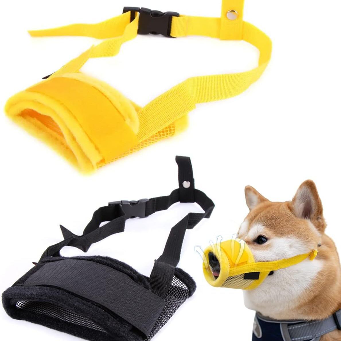 Hipping Pet Dog Mouth Cover Anti-bite Anti-barking Dog Mask Adjustable Size Dog Training Pet Supplies Drink Water