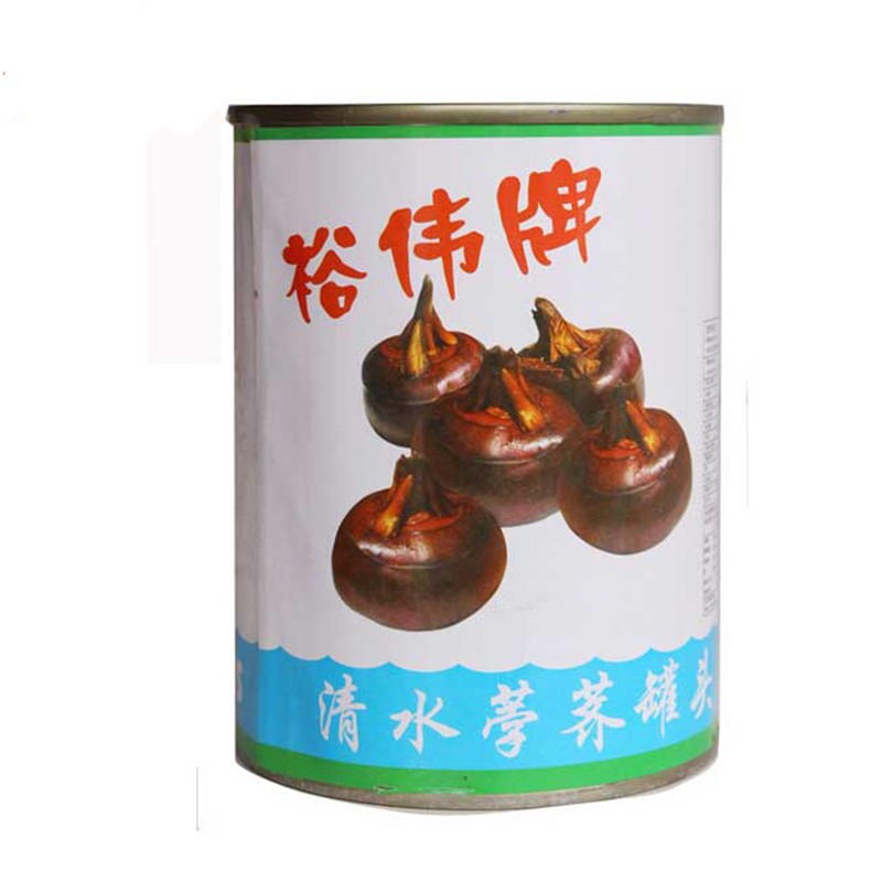 Yuwei Canned Water Chestnuts 567g Peeled Whole Stir-Fry Stew Filling Lion Head Lychee Meat Home Commercial