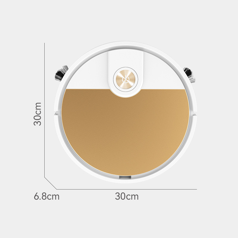 Intelligent Home Sweeping Robot with Bluetooth App Connectivity, Fully Automatic Vacuuming, Sweeping, and Mopping Cleaning Machine