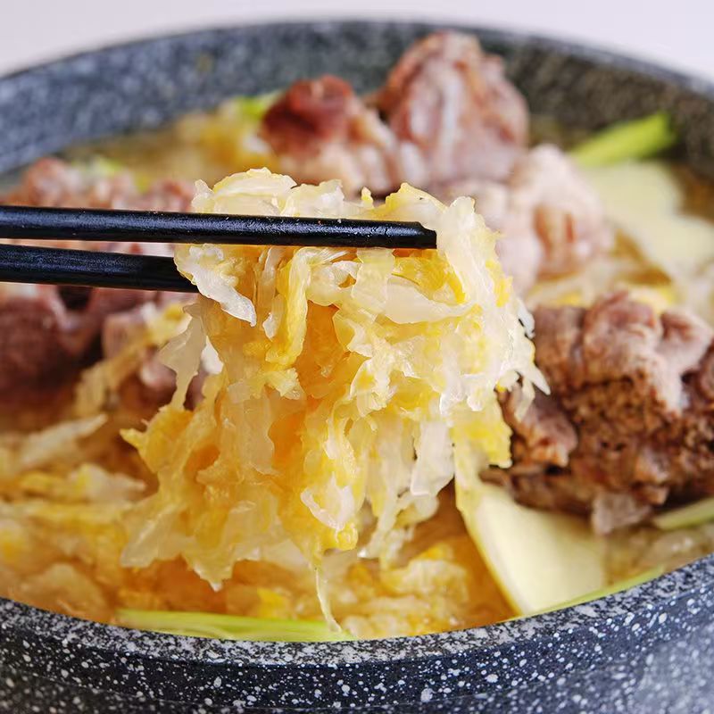 Shredded Sauerkraut Bags, Authentic Sauerkraut Manufacturers Supply in Stock, Free Shipping, Anal Pickled Hot Pot Ingredients, Authentic Northeastern Sauerkraut