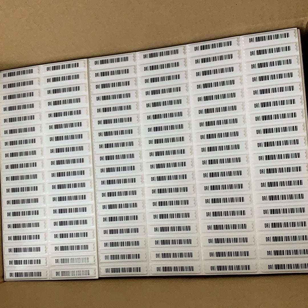 Product Anti-Theft Magnetic Strip Dr Sound Magnetic Anti-Theft Soft Label Alarm Magnet Supermarket Anti-Theft Label Sticker Wholesale