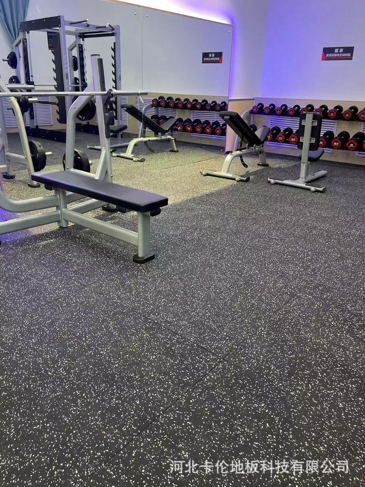 Gym Equipment Strength Zone Ground Rubber Barbell Dumbbell Treadmill Household Shock Absorption Indoor Sound Insulation Rubber Floor Mat