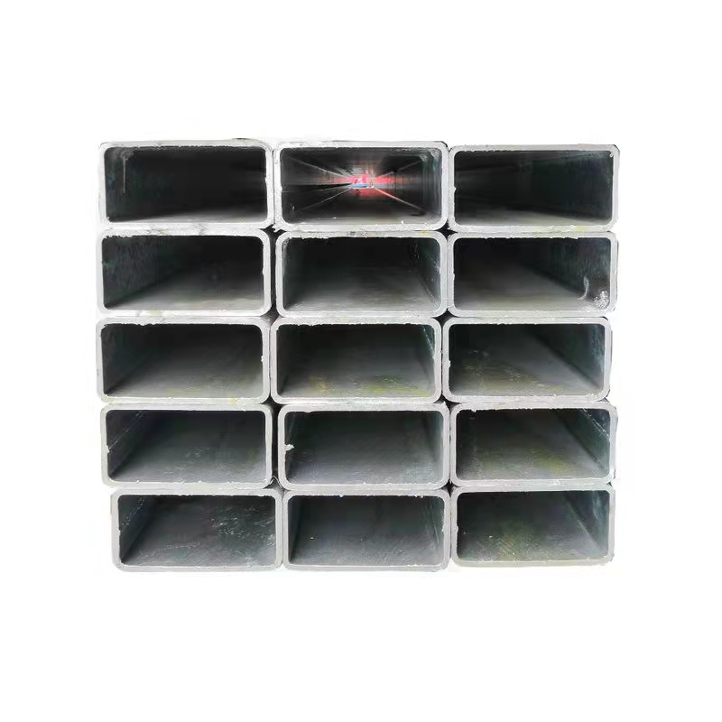 Dongguan Wholesale Black Material Q235B Square Tube, Square Channel, Square Rectangular Tube 40*40 A3 Steel, Laser-Cut Hole Available for Construction and Decoration