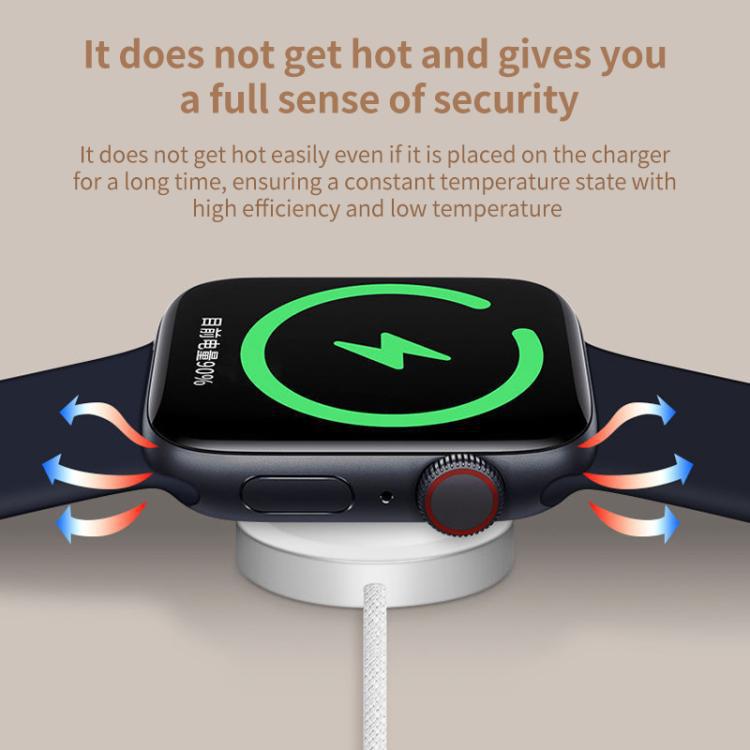 Suitable for for Apple Watch Series Xdfind Aluminum Alloy Shell Magnetic Wireless Watch Charging Type-C/Usb-A