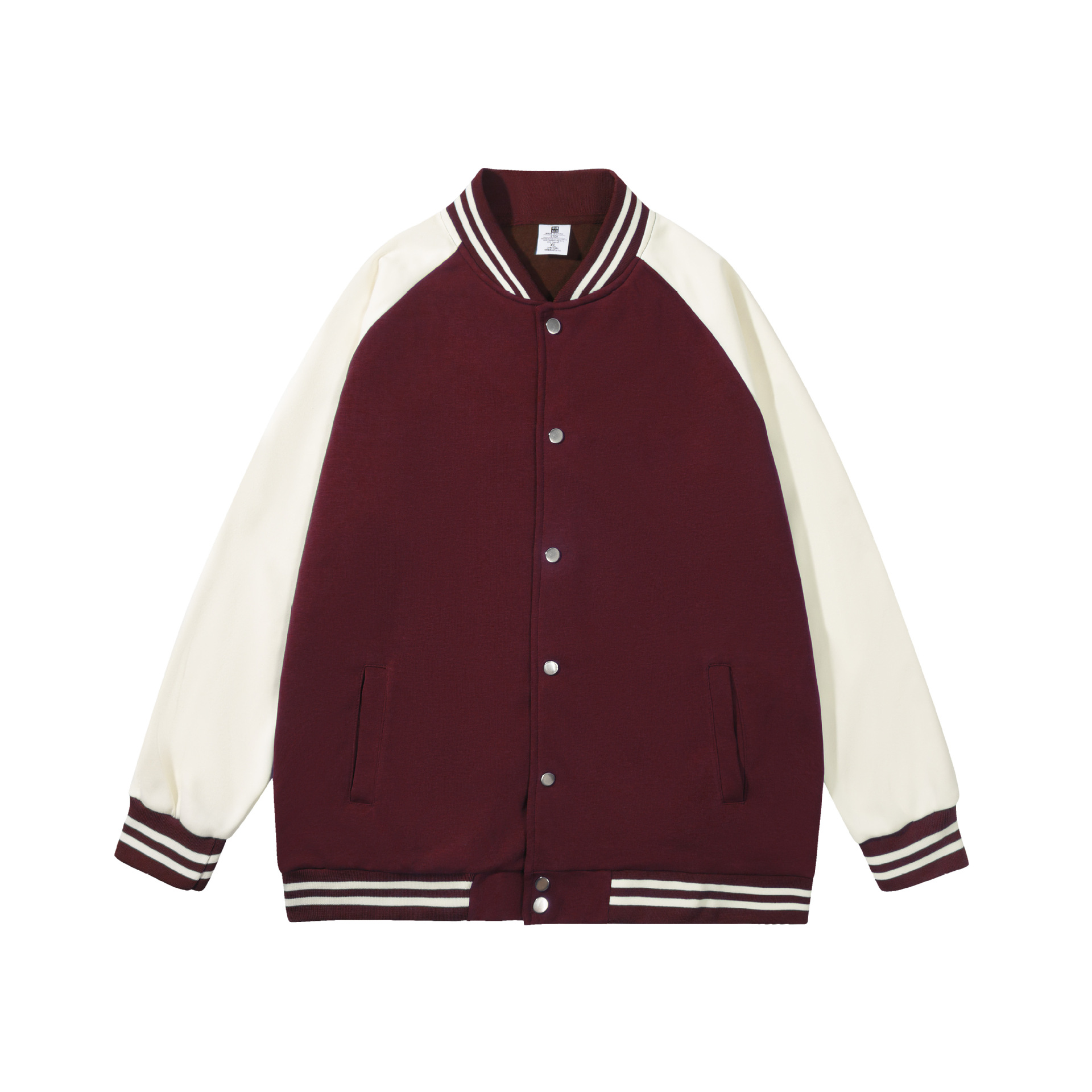 Autumn and Winter Baseball Uniforms, Custom Jackets with Printed Logos, Loose-Fitting Men's Group Work Clothes, Sweatshirts, Class Uniforms, Raglan Embroider