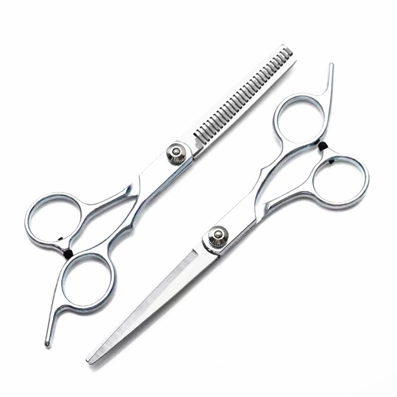 Barber Hairdressing Scissors Household Hairdressing Scissors Bangs Thinning Flat Tooth Scissors Factory Split Scissors Segmented Scissors