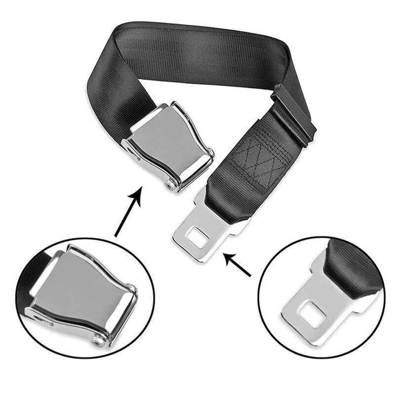 Two-point aircraft safety belt aviation buckle buckle belt high-speed rail kart playground safety belt manufacturers wholesale