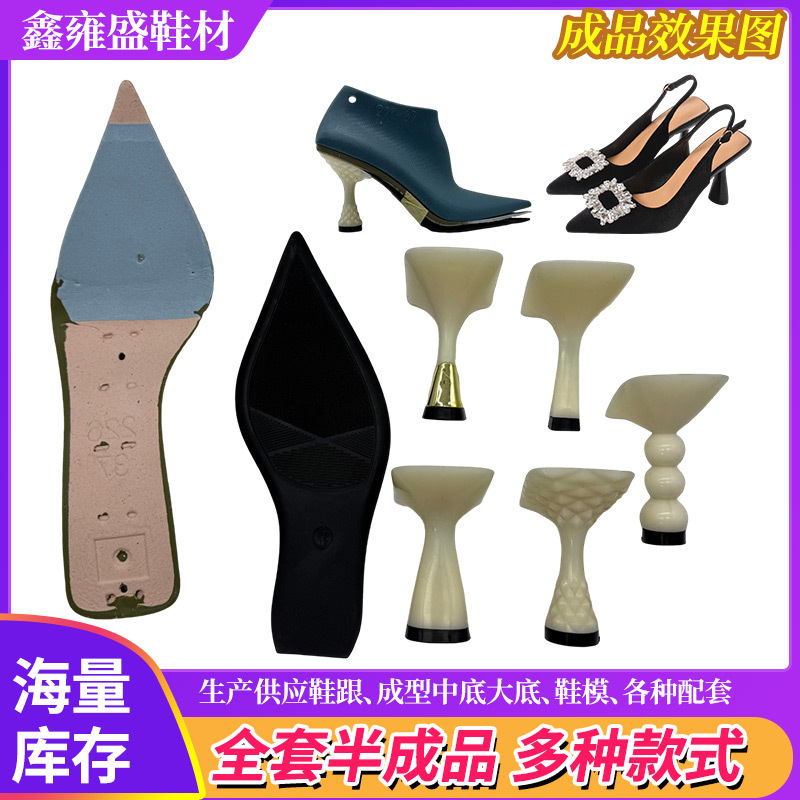 В наличии, высокие каблуки с ПВХ подошвой и ПП промежуточной подошвой, оптовая продажа женских сандалий с острым носом