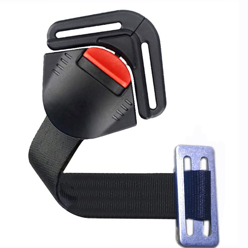 Neutral Car Kids Safety Seat Accessories Five-Point Buckle Isofix Interface Locking Buckle Holder