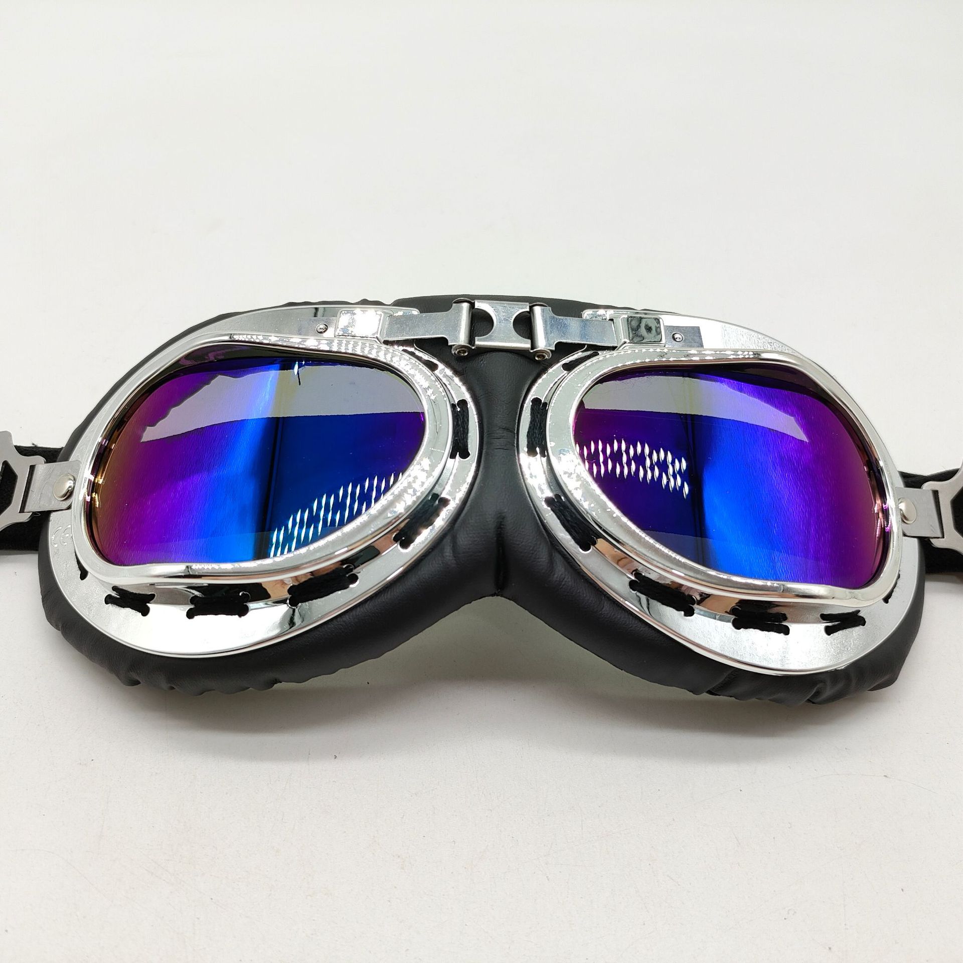 Motorcycle Harley Goggles, Windproof, Anti-Uv, Retro Trendy Off-Road Riding Sunglasses, in Stock