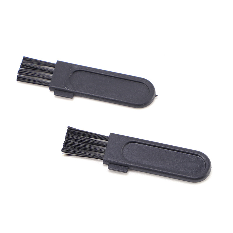 Source Factory Keyboard Small Bristle Brush Dust Removal Brush Head Small Appliance Cleaning Brush Hard and Soft Bristle Wholesale
