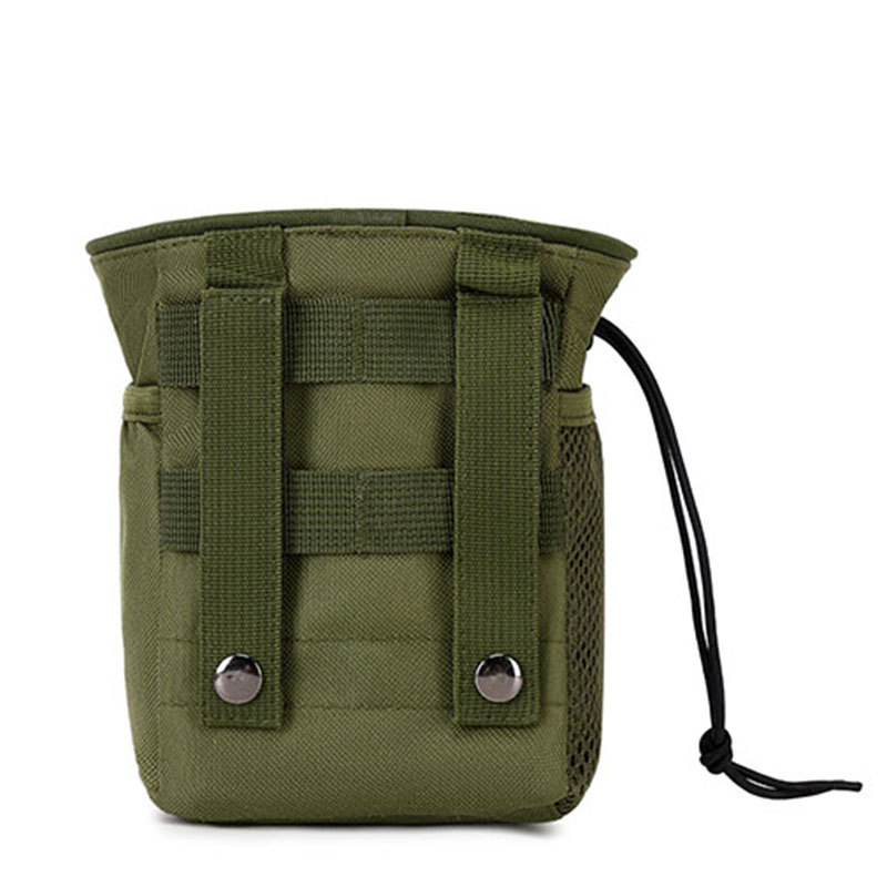 Outdoor Sports Small Recycling Bag Accessories Waist Bag Debris Storage Molle Expansion System Pendant Drawstring Rock Climbing Bag