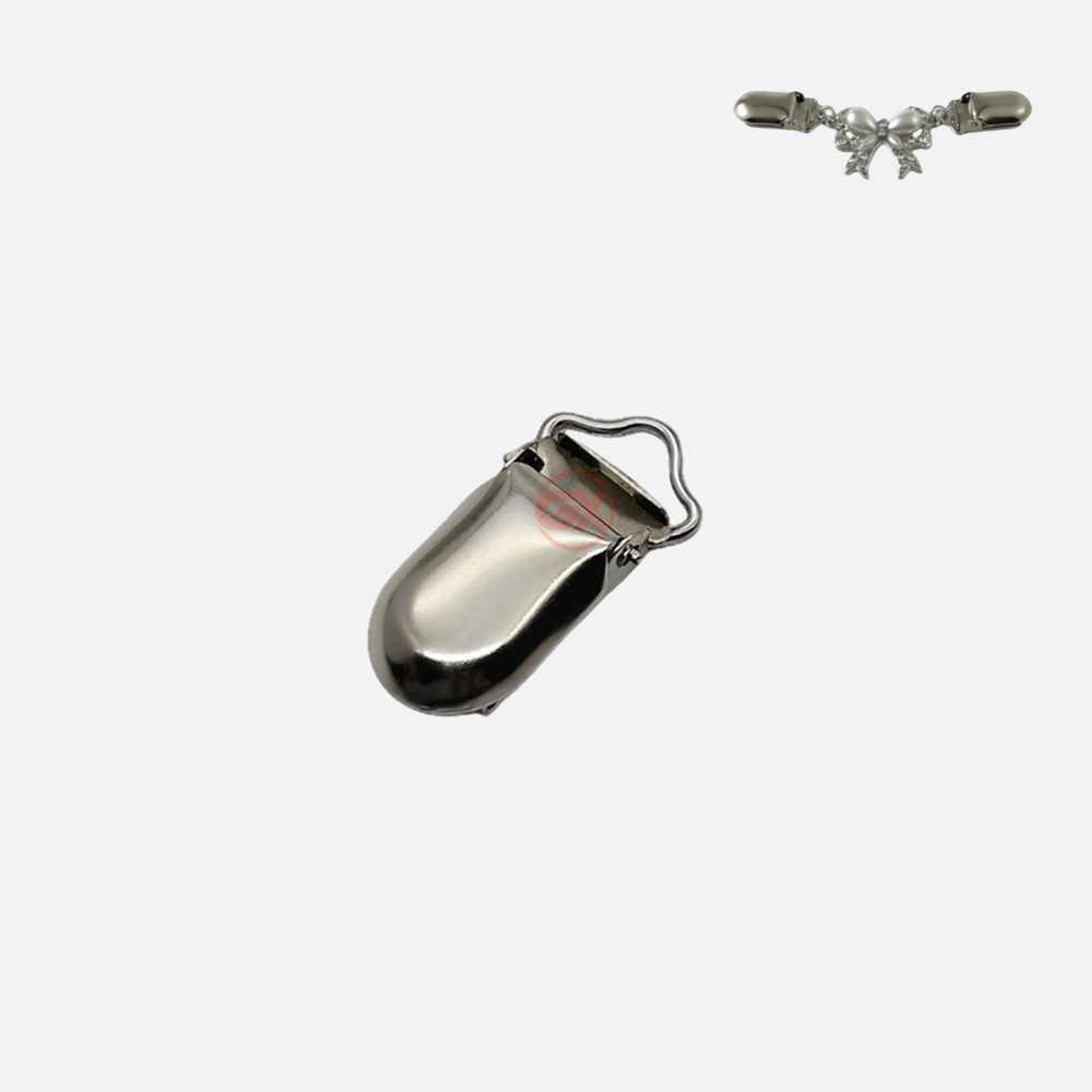 Triangle line with glue duckbill buckle pacifier clip jewelry clip sweater clip shawl clip supply cross-border supply