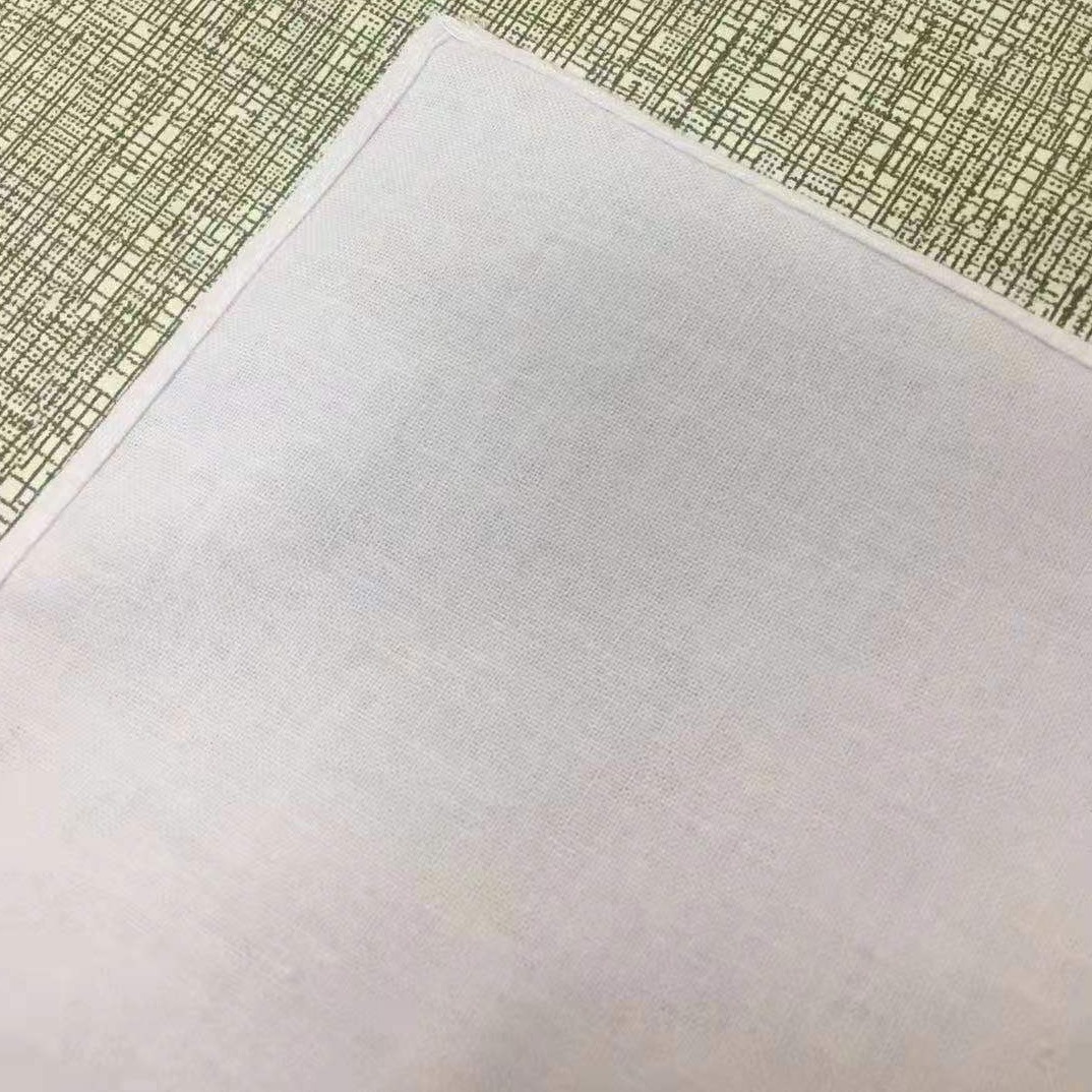 Cotton white square towel painting tie-dye towel face sweat-absorbent towel DIY pure white handkerchief factory spot wholesale