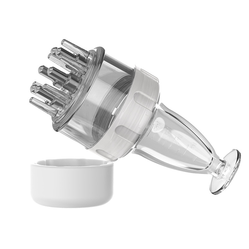 Mino scalp applicator ball massage dense hair liquid introduction essential oil applicator head dil tincture 1ml administration