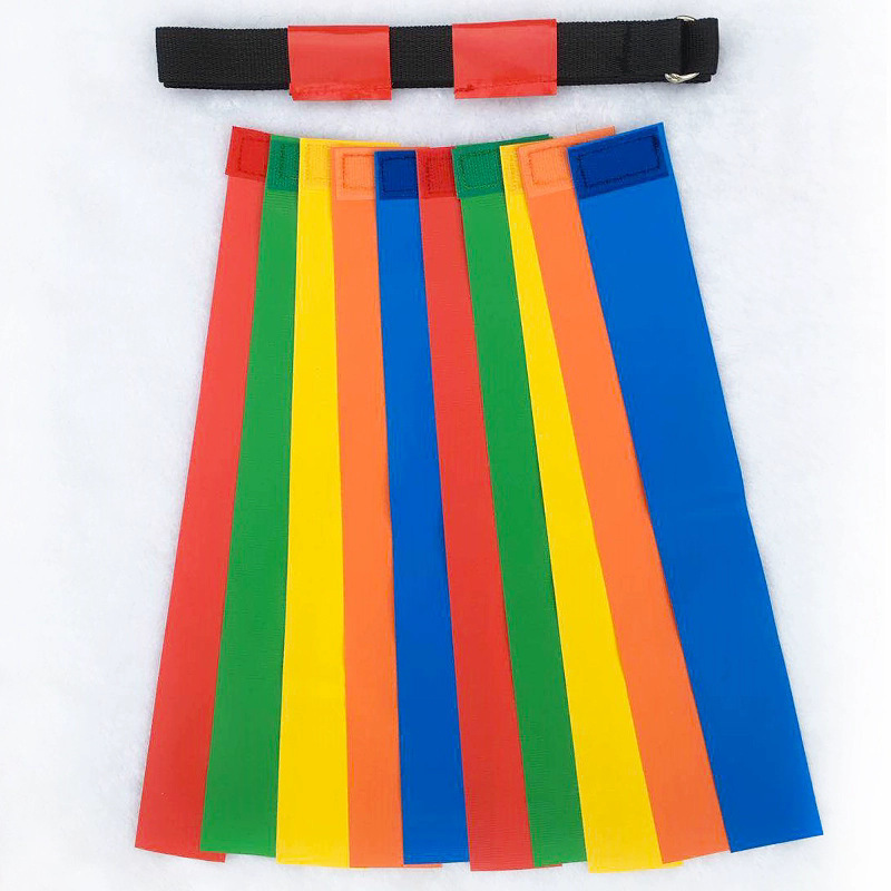 American Football Flag Air Buckle American Flag Touchdown Equipment Belt Toy Multi-Color