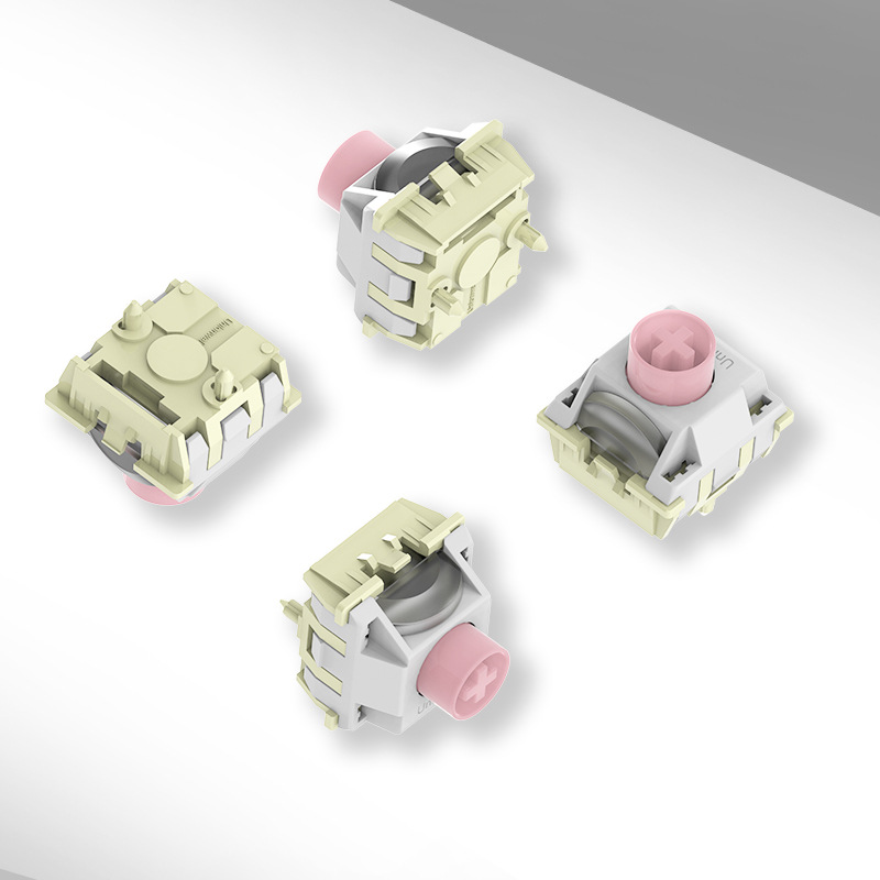 Guantai Magnetic Axis Pro+ Full Pom Factory Independent Light Guide Column Linear Gaming E-Sports Keyboard Magnetic Axis Wholesale