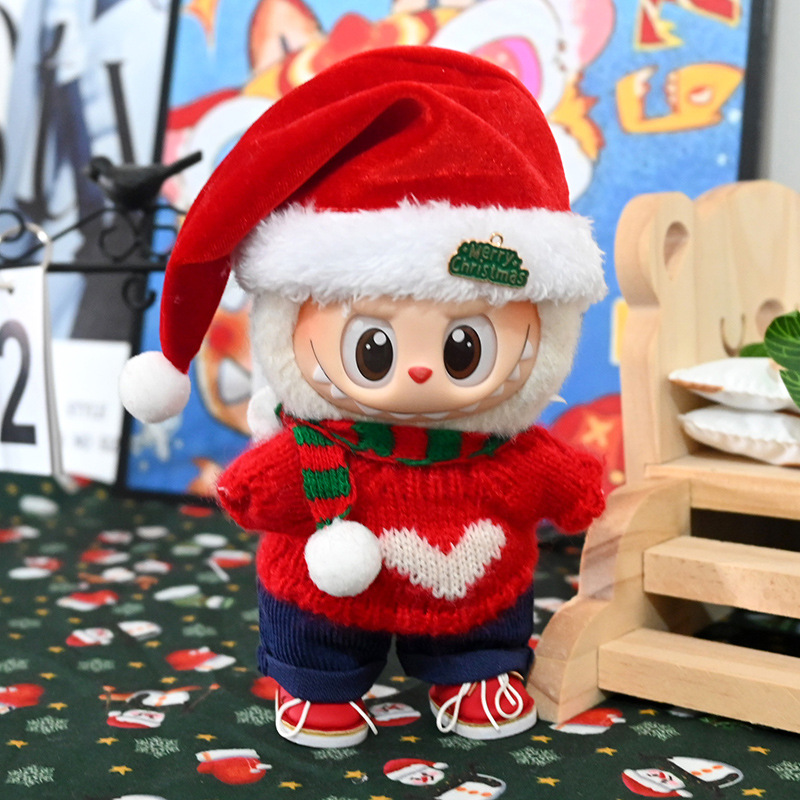 Only Clothes] Labubu Clothes New Labubu Baby Clothes Skirt Suit Fashionable Baby Clothes Labubu Clothes