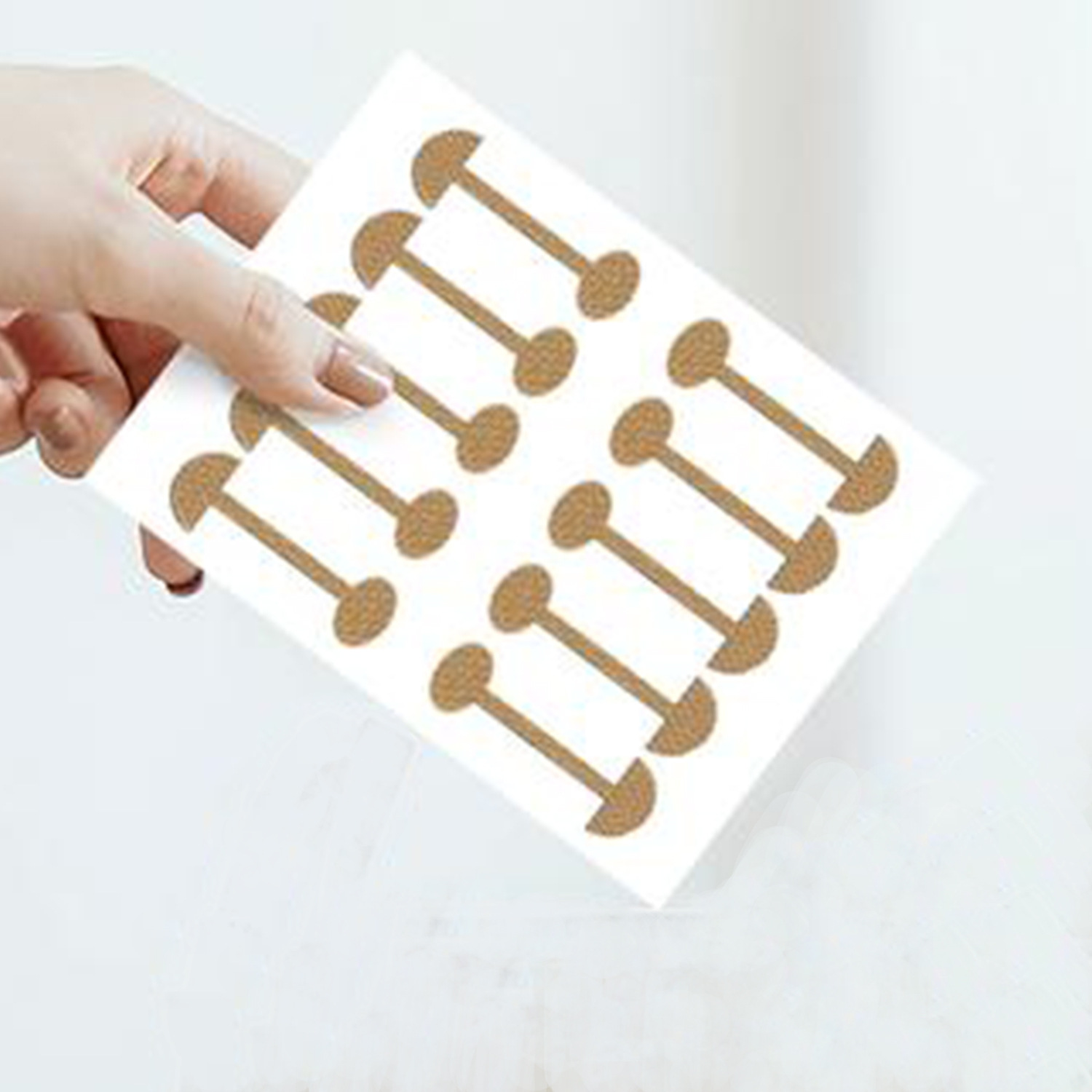 Small Dumbbell Nose Patch, Soft Elastic and Sticky Nose Patch, Nose Hole Reduction, Large Repair, Orthopedic Nose Beauty Artifact, Nose Patch